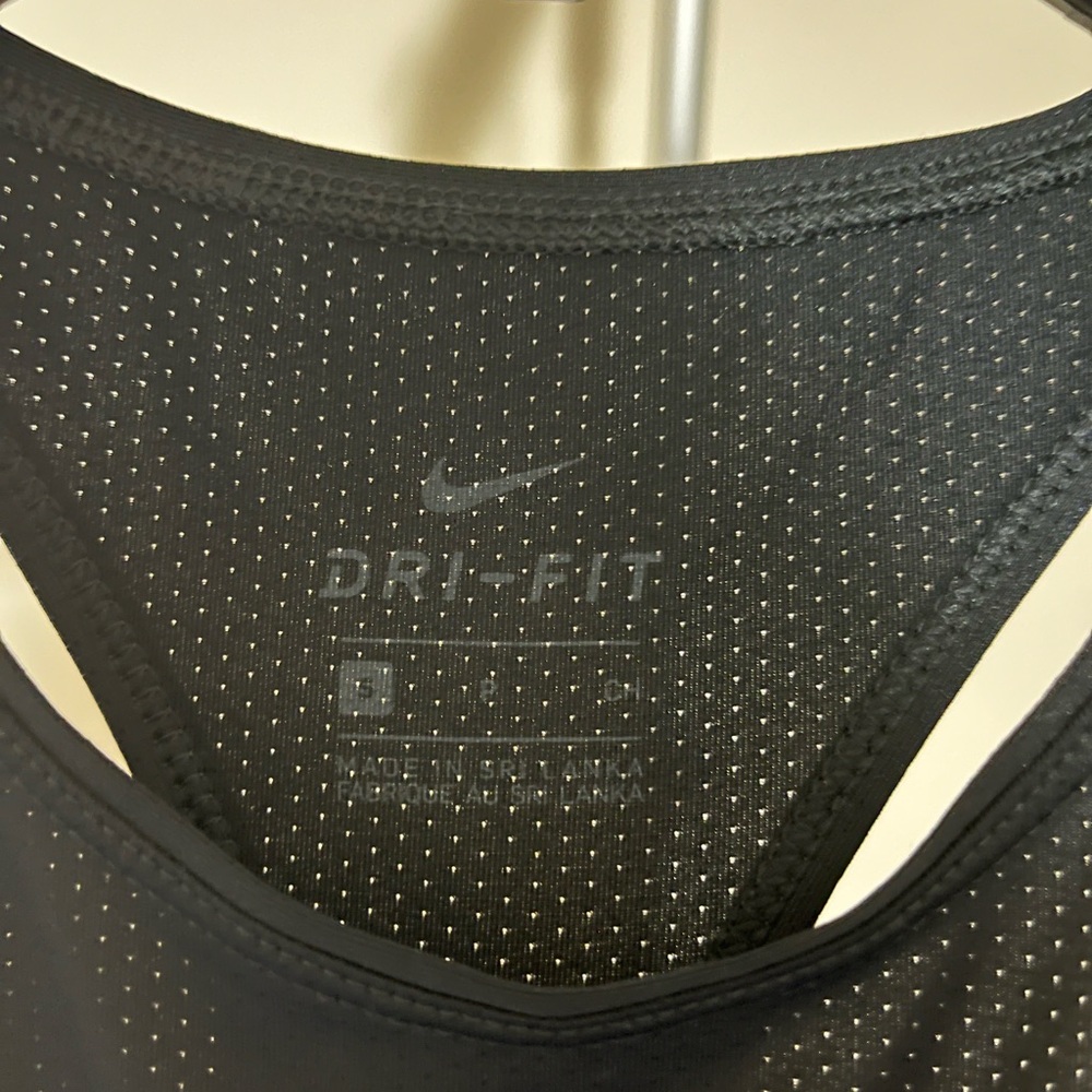 Nike Dri-FIT Black Athletic Tank - Picture 2 of 3